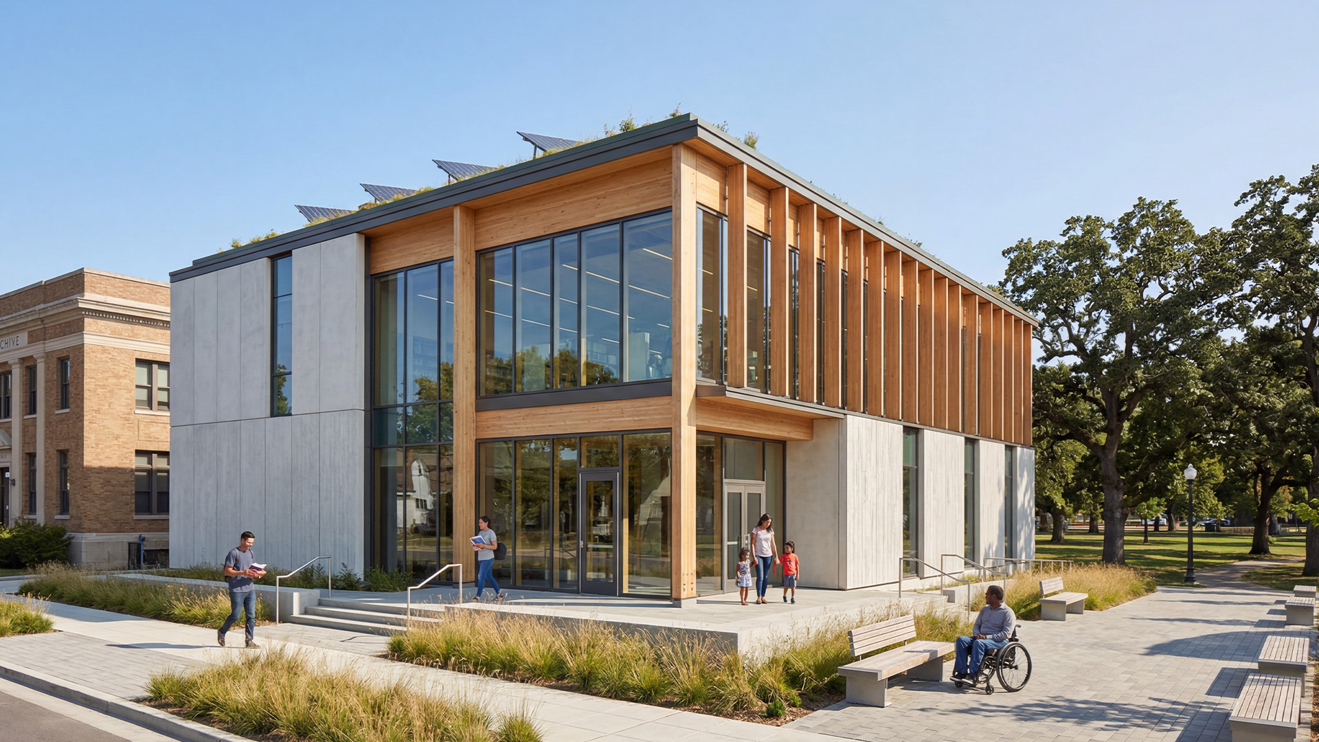 Cinematic listing frame